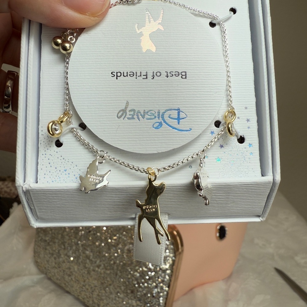 ⚜️ Silver and Gold Charm Bracelet Set - Picture 5 of 6